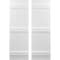Ekena Millwork Americraft 5-Board, 3 Batten Exterior Real Wood Joined Board-n-Batten Shutters, ARW401BB518X49WHH, PR ARW401BB518X49WHH - alternate 1